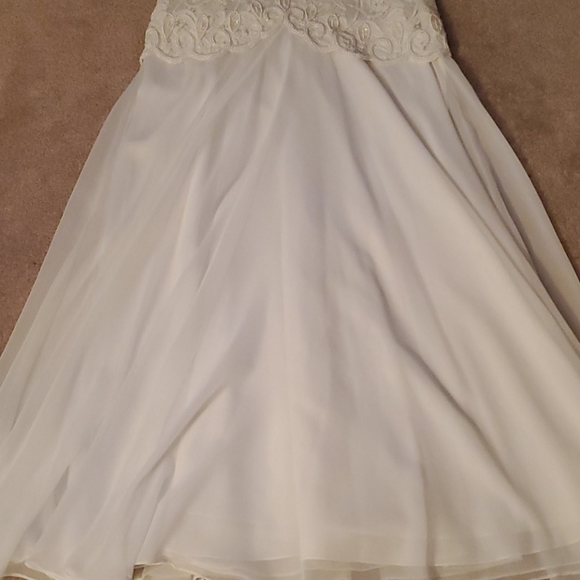 Brilliante by J. A. Sequin top tea length cocktail - Picture 4 of 4